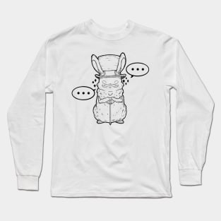 Top Hat Bunny Long Sleeve T-Shirt